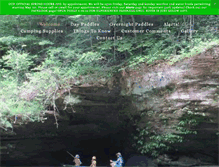 Tablet Screenshot of cavecountrycanoeky.com